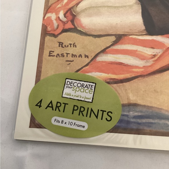 4 art prints fits 8 by 10 inches frame Judge and others - Picture 2 of 3